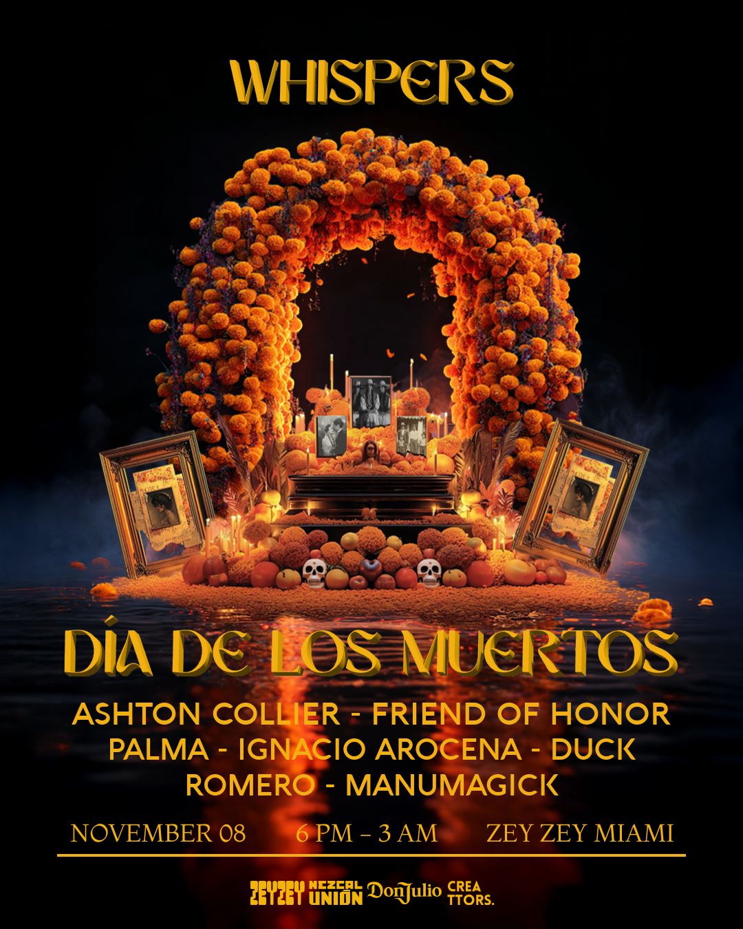 Dia De Muertos Party by Whispers