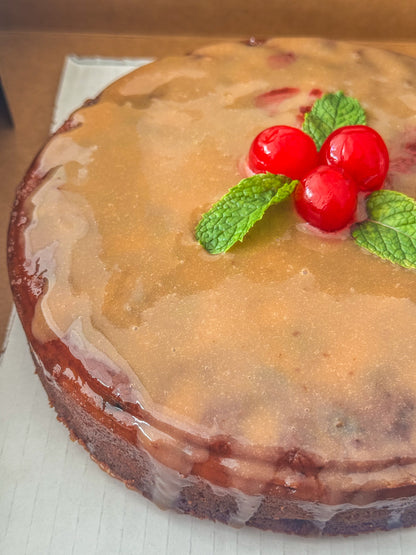 Bread Pudding With Home Made Dulce De Leche