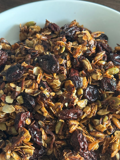 Homemade Granola with Mezquite Honey