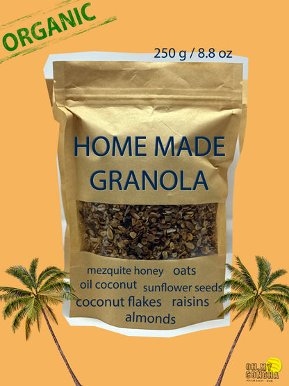 Homemade Granola with Mezquite Honey